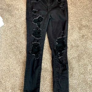 American Eagle High Waisted Jegging Crop Size 10